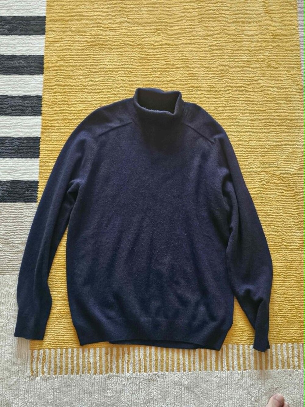 H&M Navy Turtleneck Sweater